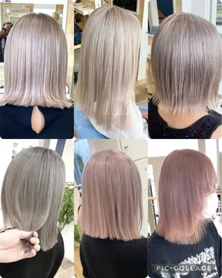 ケアブリーチ 黒瀬有汰のヘアスタイル