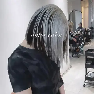 ショート カラー 💜ハイトーン💛 マジカルかいちゃんのヘアスタイル