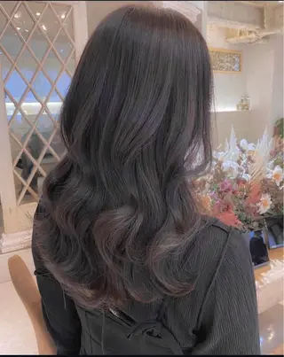 ロング カラー Lond Luna 浅野香蓮のヘアスタイル