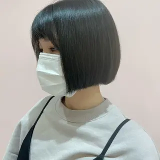 ショート カラー レイヤー/ウルフ/ ハイトーンchimiのヘアスタイル