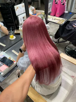 ロング ブリーチ🔥ベージュ /グレー/daikiのヘアスタイル