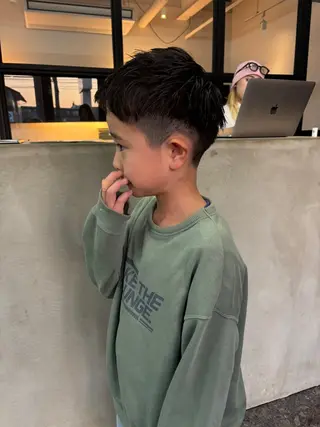 キッズ 松尾 大聖のヘアスタイル