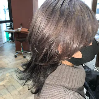 ショート カラー メンズサロン ANSWERのヘアスタイル