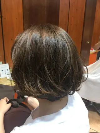 ショート パーマ ✨🌿大人可愛い愛さ れhair🌿✨松本のヘアスタイル
