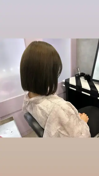 ミディアム 縮毛矯正・髪質改善 特化 出納 直起のヘアスタイル