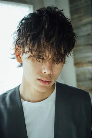 メンズ 【大人髪】men's パーマ/潤艶髪のヘアスタイル