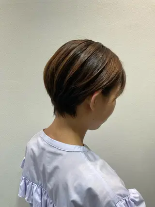 ショート イチゴ森下所属・🌟髪質 改善🌟のヘアスタイル