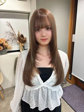 ロング vince gio 彩織のヘアスタイル