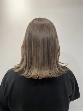 ミディアム カラー メンズ/透明感カラー lar Hana🌻のヘアスタイル