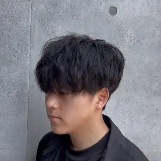 ヘアアレンジ メンズ アニメオタク美容師/ エンドカラー/僚汰のヘアスタイル