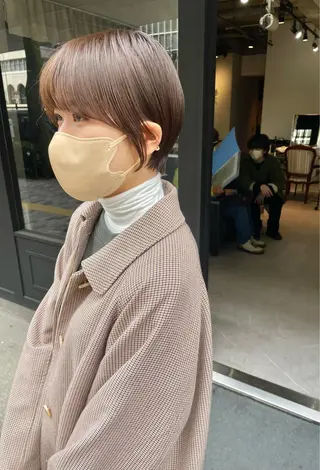 ショート カラー ショート・ボブ ・ウルフ✂︎IMAIのヘアスタイル
