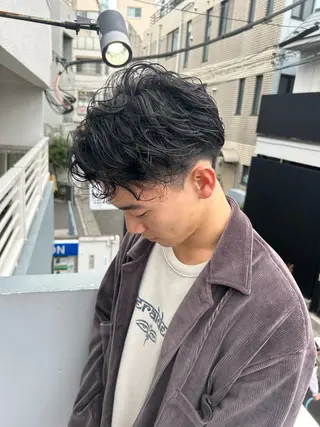パーマ 🤎指名No.1原宿 表参道coii日向花のヘアスタイル