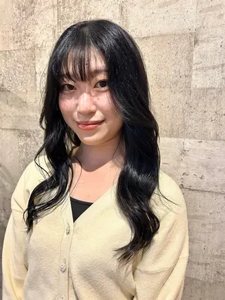 ロング カラー 🍒中川葵久美🍒 レイヤー/メンズのヘアスタイル