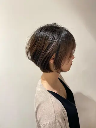 ショート 🇰🇷韓国レイヤー 錦糸町【北山謙三】のヘアスタイル