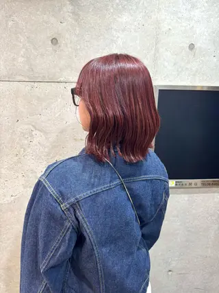 ショート カラー 髪質改善マスター 長尾勇弥/梅田中津のヘアスタイル