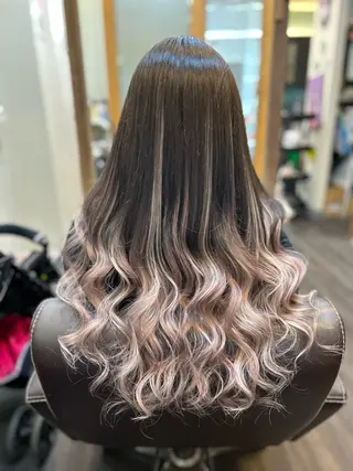 ロング カラー LaLaMoana Rickyのヘアスタイル