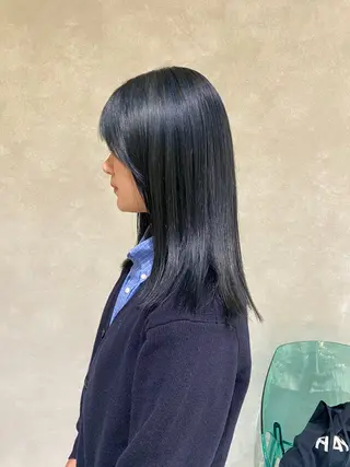 カラー ワンカールで盛れる レイヤー🎀Macoのヘアスタイル