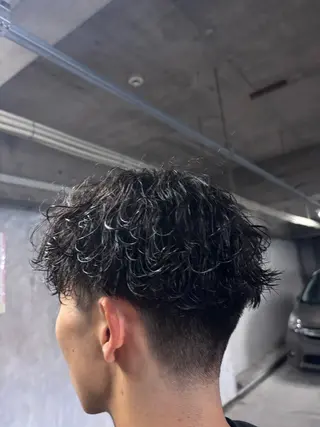 パーマ メンズ LITA住吉 そらのヘアスタイル