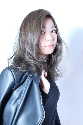 ロング カラー パーマ 小島 脩のヘアスタイル