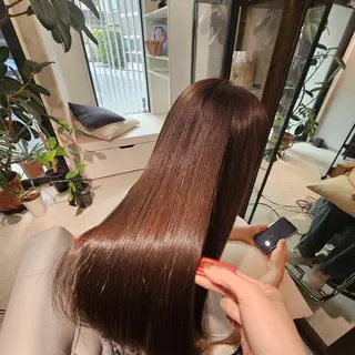 ロング Neuk所属・髪質改善/白髪ぼかし SHIONのヘアスタイル