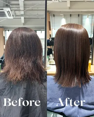 ミディアム 茅ヶ崎/縮毛矯正/ ソノカのヘアスタイル