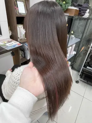 セミロング merci JUNKIのヘアスタイル