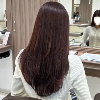 ロング カラー 𓍯暖色/韓国風 田中沙羅‎𓍯のヘアスタイル