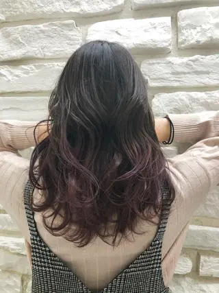 セミロング 艶髪/ハイトーン Sherryのヘアスタイル