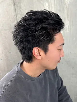 ショート パーマ 中原 祥太のヘアスタイル