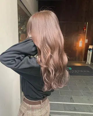 セミロング カラー 矢野 晃平のヘアスタイル