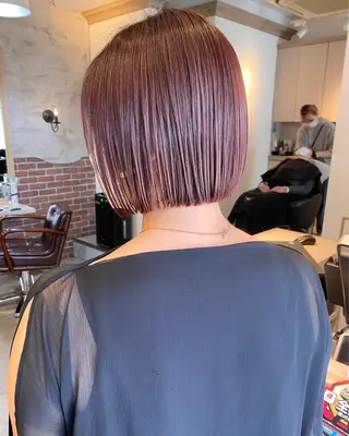 ミディアム レイヤーカット/ 根本瑠実のヘアスタイル