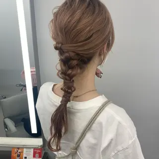ヘアアレンジ hana ROCCO3rdのヘアスタイル