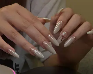 ネイル By moonネイル 🌷ワンホン/韓国風のネイルデザイン