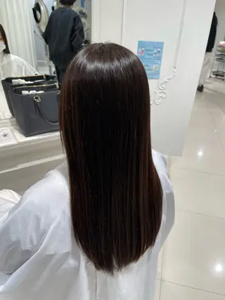カラー はなざわ めいのヘアスタイル