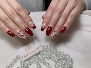 ネイル 💕鈴木ユリ パラジェル/オフ無料のネイルデザイン