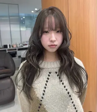 カラー Gallica大名店 saraのヘアスタイル