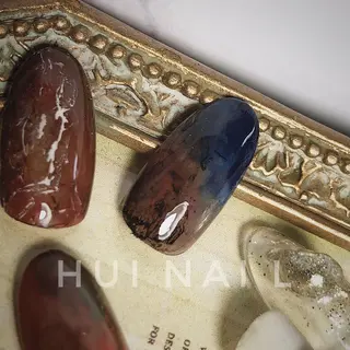 ショート めぐみのネイルサロン スタッフ練習のネイルデザイン