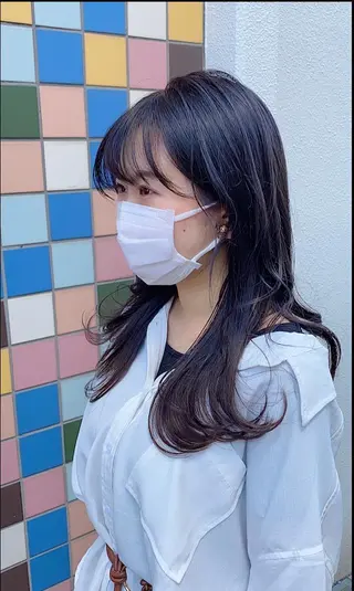 ミディアム カラー ブリーチ koheiのヘアスタイル