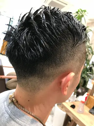 ショート メンズ Vir by browのヘアスタイル