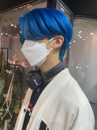 カラー メンズ 韓国ヘア🦋 MIYUのヘアスタイル