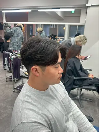 パーマ メンズ メンズ特化✨️ 韓国風パーマ🔥一八のヘアスタイル