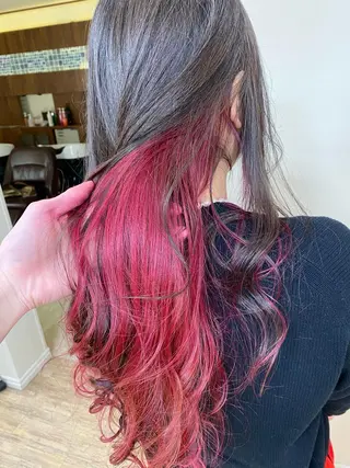 カラー SALOWIN栄 高須大貴のヘアスタイル