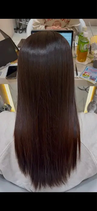 ロング カラー 具志 知樹のヘアスタイル