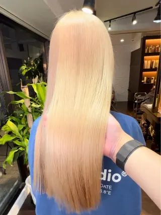 ロング カラー 🧡色落ちまで2度綺 麗なカラー🧡ヨシキのヘアスタイル