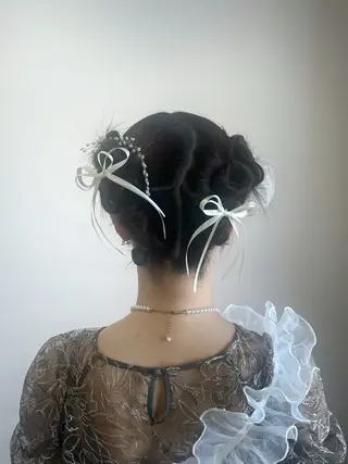 ヘアアレンジ 【NEWI】韓国ヘア 🇰🇷Honokaのヘアスタイル