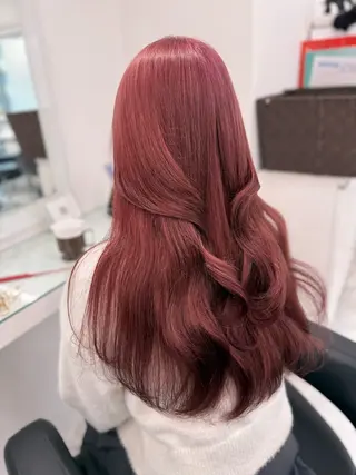 カラー ブリーチなし透明感 💗RYOTAのヘアスタイル