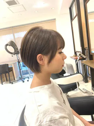 ショート 林 瑞起のヘアスタイル