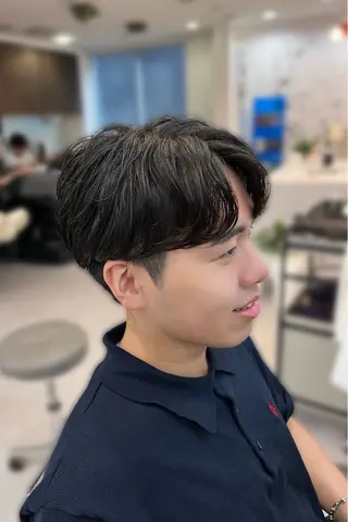 パーマ メンズ 💠つたふうか/ 韓国/メンズヘア💠のヘアスタイル