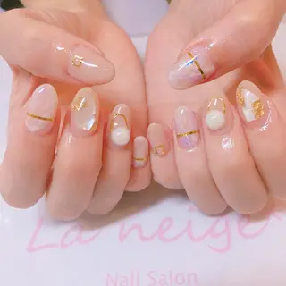 ネイル La neige* yuki 🐩🌙のネイルデザイン