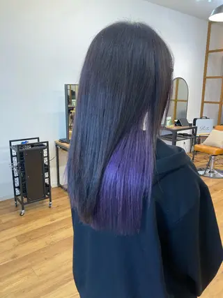 ロング カラー LOANA  MIDORINO所属・カラーモデル/ つくば市みどりののヘアスタイル